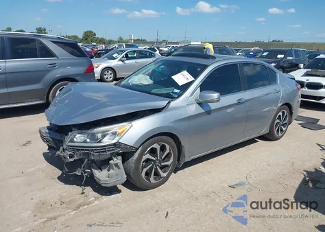 2016 Honda Accord Ex-L from USA, damaged, VIN 1HGCR2F80GA020427